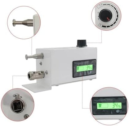 Adjustable Speed Control LED Display DC 12V Rechargeable Battery-Powered - Image 2