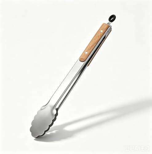 16 Inch Stainless Steel Cooking Tongs by ABFOFHOME