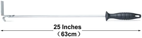 MSY BIGSUNNY Ash Rake for Grills, Charcoal Grills Tool - Image 3