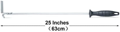 MSY BIGSUNNY Ash Rake for Grills, Charcoal Grills Tool - Image 3