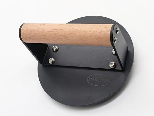 Kitchen Tools Heavy Duty Cast Iron Grill Press Burger Press Bacon Press by JNXHON