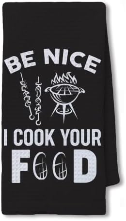 Funny Chef Kitchen Hand Towels 16x24 Inch, Chef Gifts by Unknown