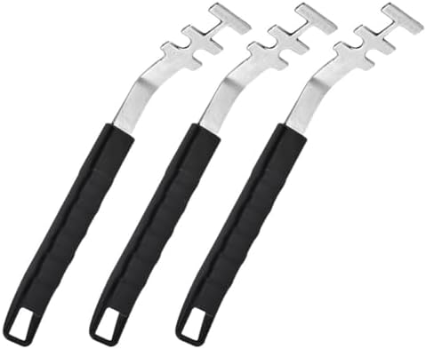 3pcs Stainless Steel Grill Gripper by kichouse