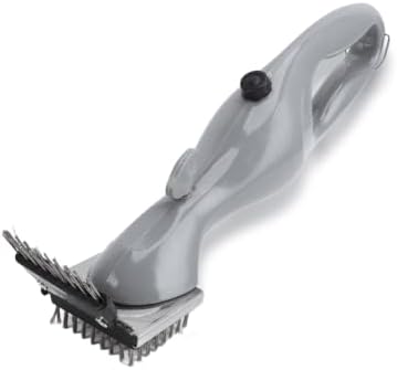 BBQ Grill Steam Brush with Scraper by Lwuey