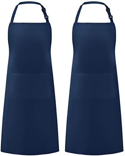 Syntus Apron for Men Women, Adjustable Cooking Kitchen Apron by Syntus