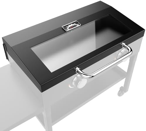 Upgraded Clear View Griddle Lid by MOASKER