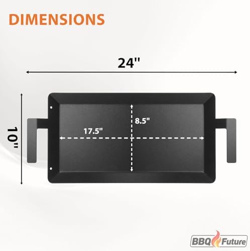 Carbon Steel Griddle for Gas Grill, Double Burner Griddle - Image 2