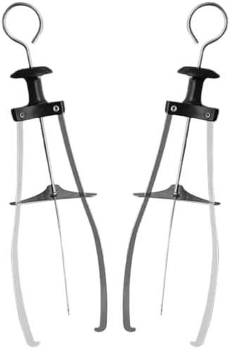 Universal Kitchen Plate Gripper Set 2 Pcs Foldable Hot Dish and Bowl Clip by WOFASHPURET
