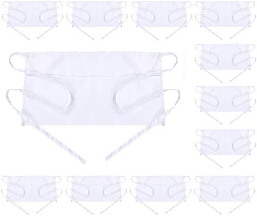 BOHARERS Waist Apron with 3 Pockets 12 Pack by BOHARERS