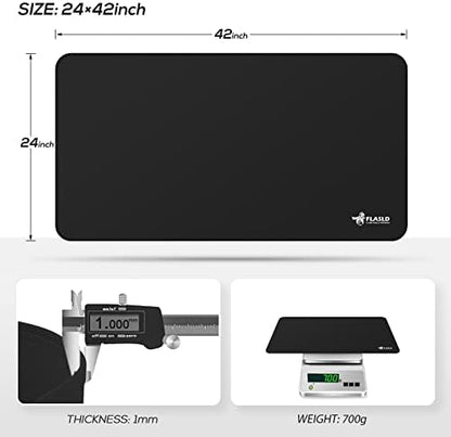 FLASLD Heavy-Duty Hearth Rugs for Fireplaces Fire Resistant, 24 X 42 inches Gas - Image 3