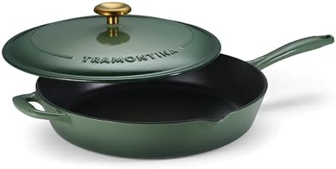 Tramontina Bestow Enameled Cast Iron 12-Inch Skillet by Tramontina