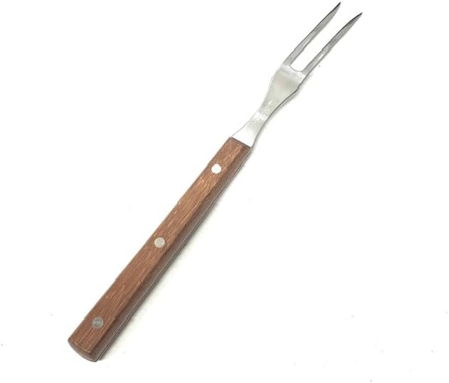 13-Inch Stainless Steel BBQ Grill Meat Fork - Image 2