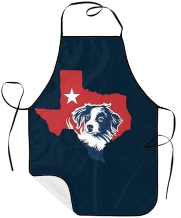 State Flag Apron with Bib Adjustable Kitchen Cooking Aprons Waitress Barbecue by Unknown