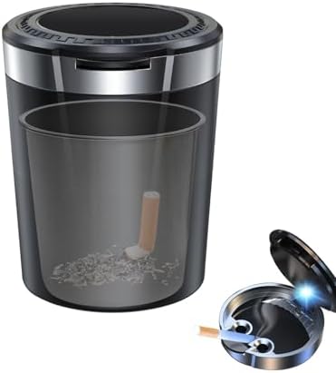 Ashtray with Lid Smell Proof, Smokeless Ash tray by Unknown