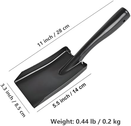 Ash Shovel Fireplace Shovel 11" - Image 3
