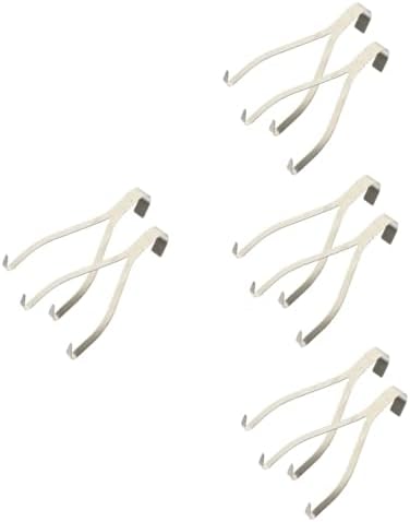 TOYANDONA 8pcs Stainless Steel Meat Hooks Kitchen Hooks by TOYANDONA