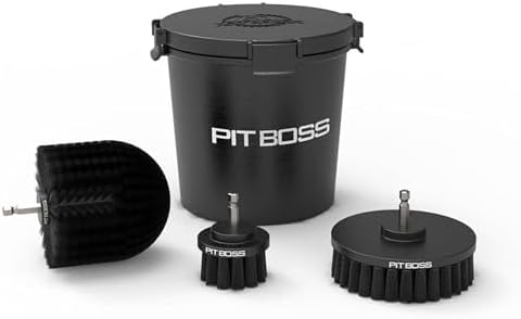 Pit Boss Pro Series 5-Piece Drill Grill Cleaning Accessory Kit by PitBoss%C2%AEGrills