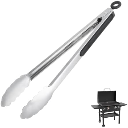 Tongs Compatible with Blackstone Griddle, Kitchen Tongs Stainless Steel by Unknown