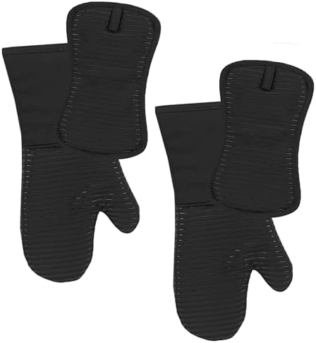 All-Clad Premium Silicone Oven Mitt and Pot Holder Set by Unknown