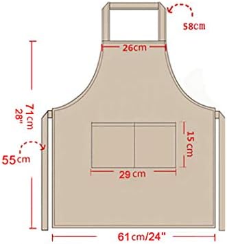 16 Pack Green Bib Plain Aprons Bulk - Image 4