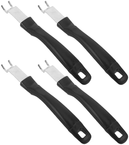 Stainless Steel Grill Grate Lifter Gripper 4pcs by OATIPHO