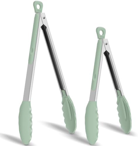 HOTEC Stainless Steel Kitchen Tongs by Hotec