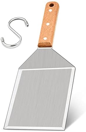 Leonyo Heavy Duty Stainless Steel Hamburger Spatulas Turner by Leonyo
