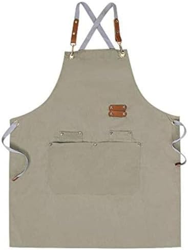 Chef Apron-Cross Back Apron for Men Women by Mignongirl