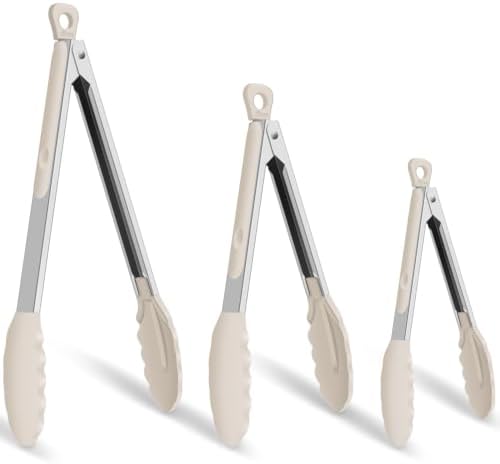HOTEC Stainless Steel Kitchen Tongs by Hotec