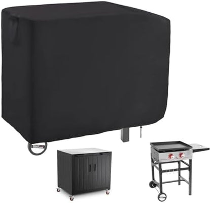 38 Inch Flat Top Grill Cover for 2 Burner Proprane Griddle by Guisong
