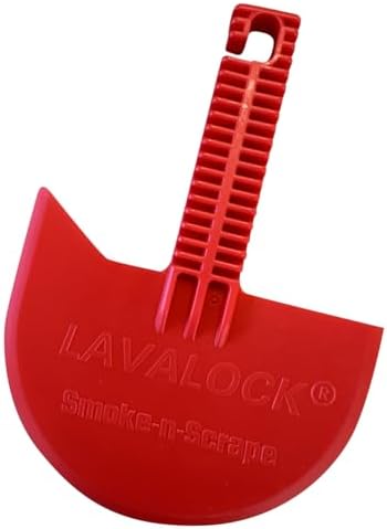 LavaLock Smok-n-Scrape Grill and Smoker Scraper, Residue Remover Cleaning Tool by LavaLock%C2%AE