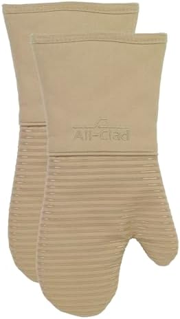 All-Clad Silicone Oven Mitts: Heat Resistant up to 500 Degrees by All-Clad