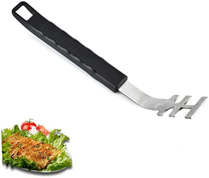 2pcs Stainless Steel Grill Gripper Multi-Functional Grate Lifter - Image 7