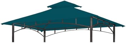 Eurmax USA High Performance Grill Gazebo Canopy Replacement Cover 5x8 BBQ by Eurmax