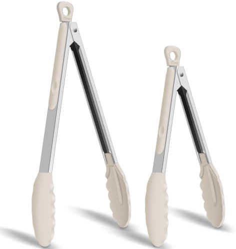 HOTEC Stainless Steel Kitchen Tongs by Hotec