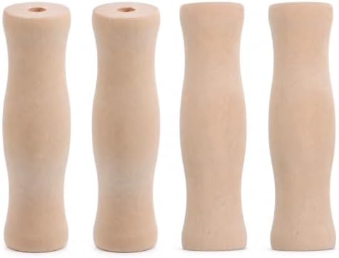 Cabilock 4pcs Wooden Replacement Handles by cabilock