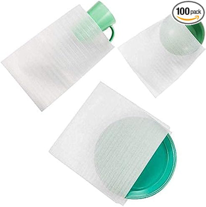 ALIN 60 Cushion Foam Pouches, Moving Foam Wrap Pouches, Protect Mug, Cup, Glasses, China, and Dishes, Packing Supplies, Packing Cushioning Supplies for Moving
