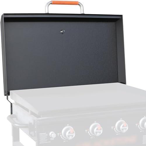 Hinged Lid with Thermometer for Blackstone 36" Griddle Cover 1554 1565 1560 by CANDANA