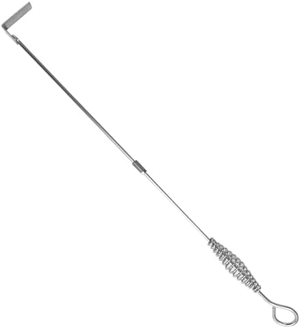 17.5 Inch Stainless Steel Charcoal Grill Ash Rake Hoe by VBOYL