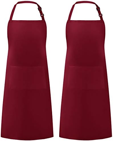 Syntus Apron for Men Women, Adjustable Cooking Kitchen Apron by Syntus