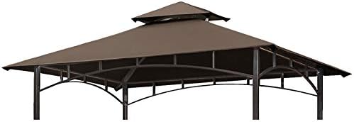 Eurmax USA High Performance Grill Gazebo Canopy Replacement Cover 5x8 BBQ by Eurmax
