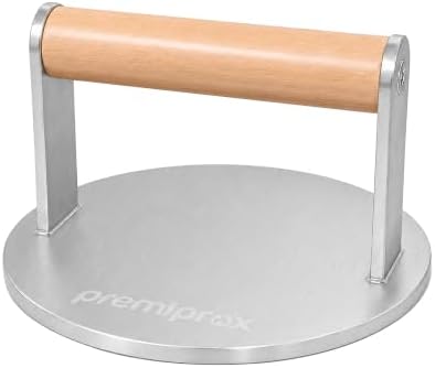 2.2LB Stainless Steel Smash Burger Press 6" Extra Heavy Cooking Press by Unknown