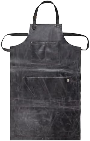 LL LEATHER LOVERS Adjustable Leather Aprons - Image 2