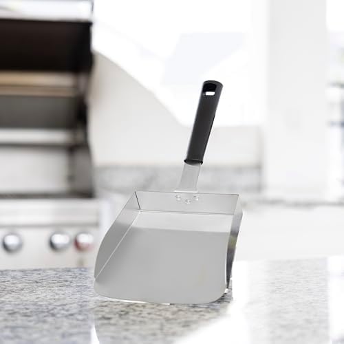 Outset Griddle Scoop Stainless Steel, XL 5 Cup Food Shovel - Image 2