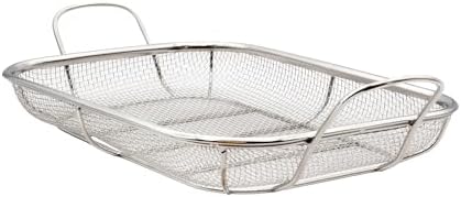Maverick Stainless Steel Mesh Roasting Pan – Heavy-Gauge 304 Stainless Steel by Maverick