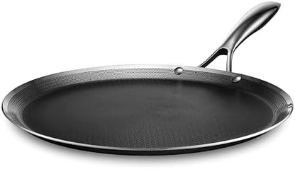 HexClad 13" Hybrid Nonstick Griddle Pan, Dishwasher and Oven Safe by Unknown