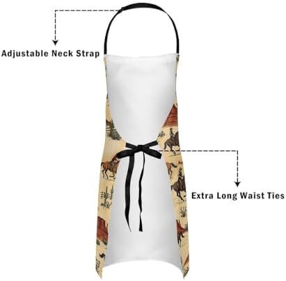 Feelyou Fishing Hunting Apron for Women Men 26"x31" - Image 4