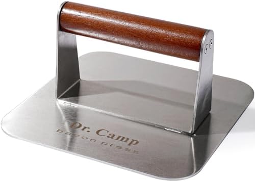 Dr.Camp 7 Inch Stainless Steel Burger Press by DrCamp
