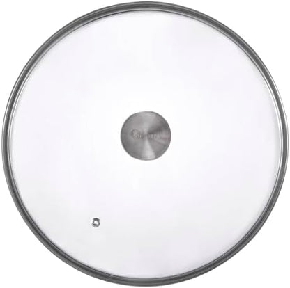11.5-Inch Glass Lid for Victoria Round 12-Inch Cast Iron Skillet or Pan by VictoriaCastIron