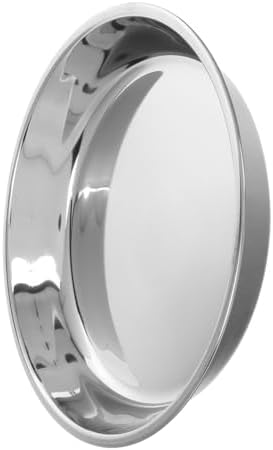 Stainless Steel round Charcoal Pan by MAGICLULU